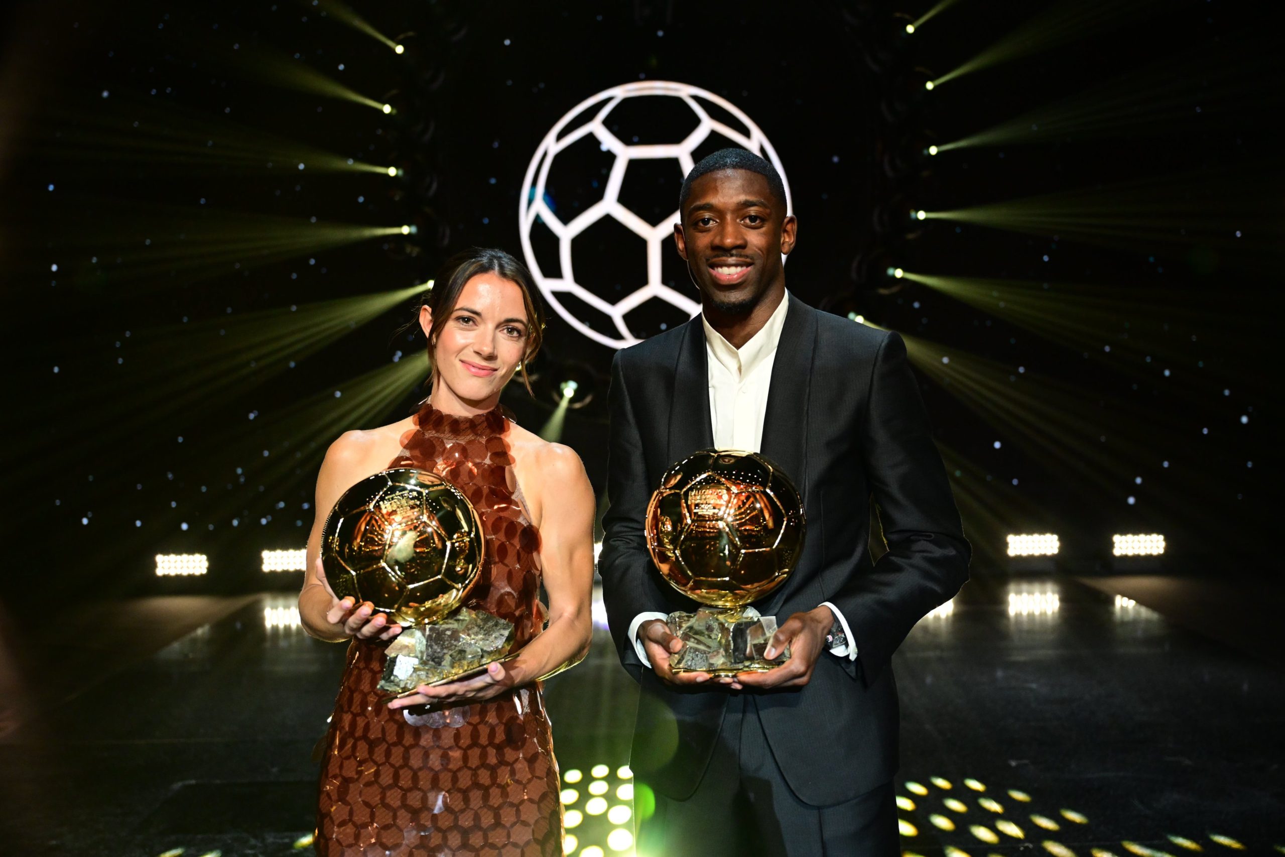 Bonmati and Dembele, the 2025 Ballon d'Or winners.
